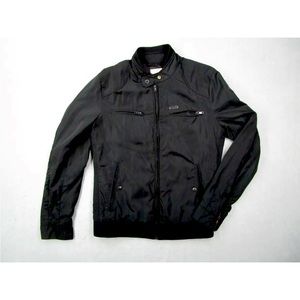 Diesel men’s stylish jacket. Black. Size Medium. Lightweight, windbreaker.